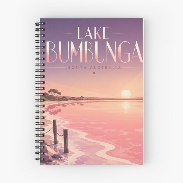 Item preview, Lake Bumbunga South Australia Pink Salt Lake Sunset designed and sold by Places On Earth.