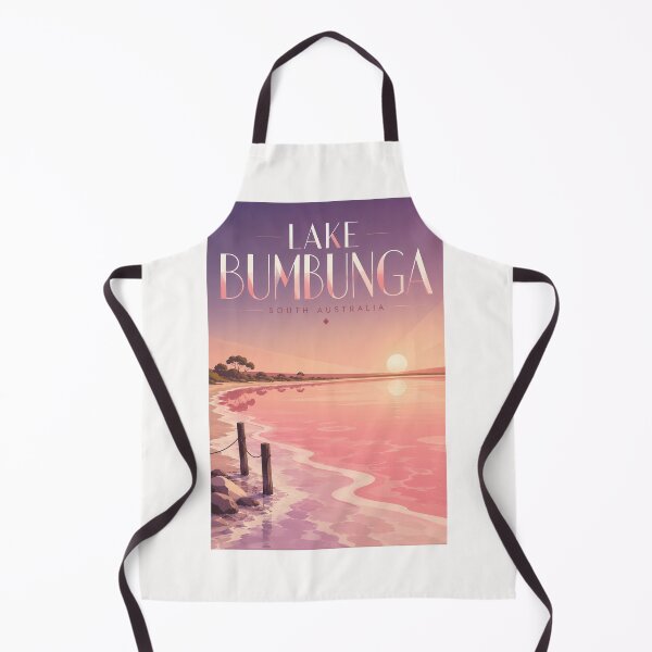 Item preview, Lake Bumbunga South Australia Pink Salt Lake Sunset designed and sold by Places On Earth.
