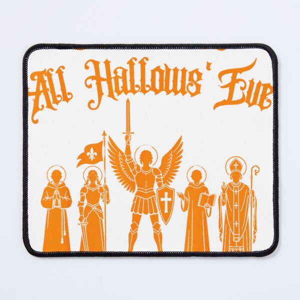 Item preview, Celebrate All Hallows' Eve – Catholic Saints & Archangel Michael Art designed and sold by Pixele.