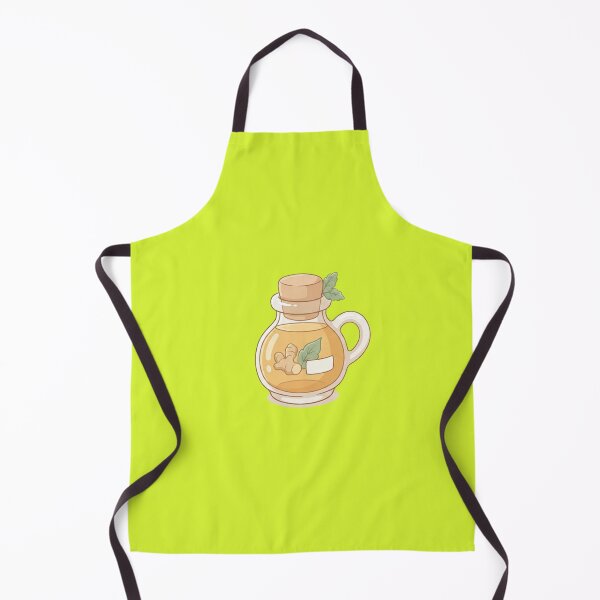 Item preview, Cute Ginger Oil Bottle Kawaii Herbal Potion Elixir Illustration designed and sold by Indraokta22.