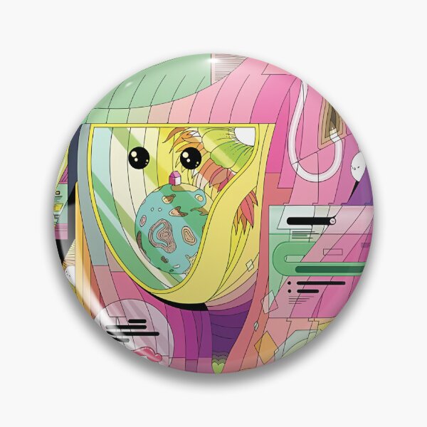 Item preview, Futuristic Abstract Helmet Art designed and sold by VelvetGothic.