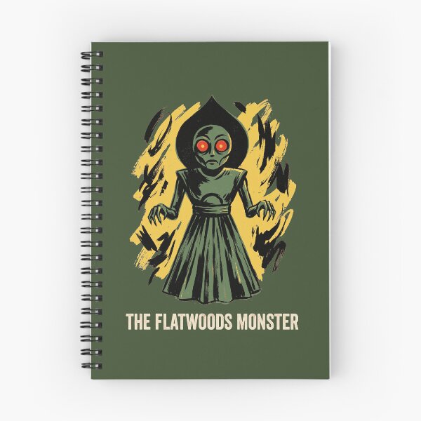 Item preview, Flatwoods Monster West Virginia Cryptid Alien Illustration designed and sold by KiwiRider.