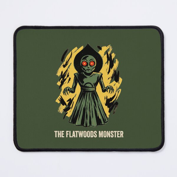 Item preview, Flatwoods Monster West Virginia Cryptid Alien Illustration designed and sold by KiwiRider.
