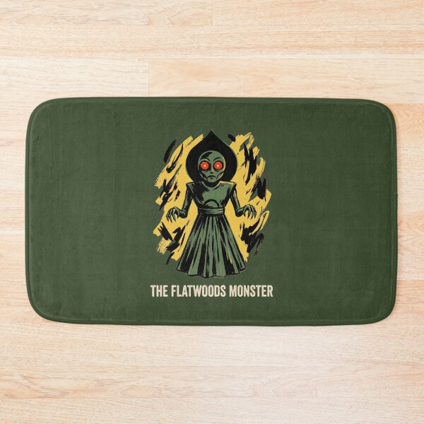 Item preview, Flatwoods Monster West Virginia Cryptid Alien Illustration designed and sold by KiwiRider.