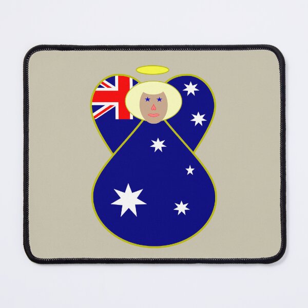 Item preview, Australian Flag Angel Design designed and sold by AuntieShoe.