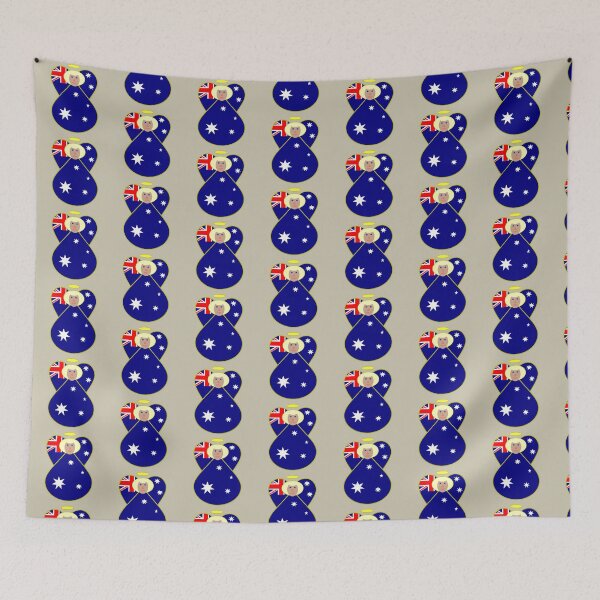 Item preview, Australian Flag Angel Design designed and sold by AuntieShoe.