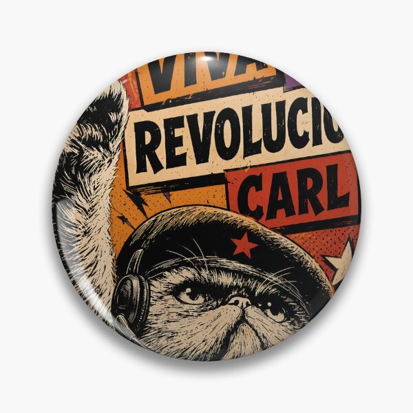 Item preview, Dungeon Crawler Carl Tshirts Viva La Revolucion Carl Funny Revolutionary Cat Gamer designed and sold by Hydlaaksmndriss.