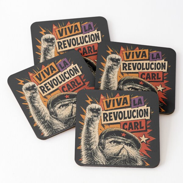 Item preview, Dungeon Crawler Carl Tshirts Viva La Revolucion Carl Funny Revolutionary Cat Gamer designed and sold by Hydlaaksmndriss.