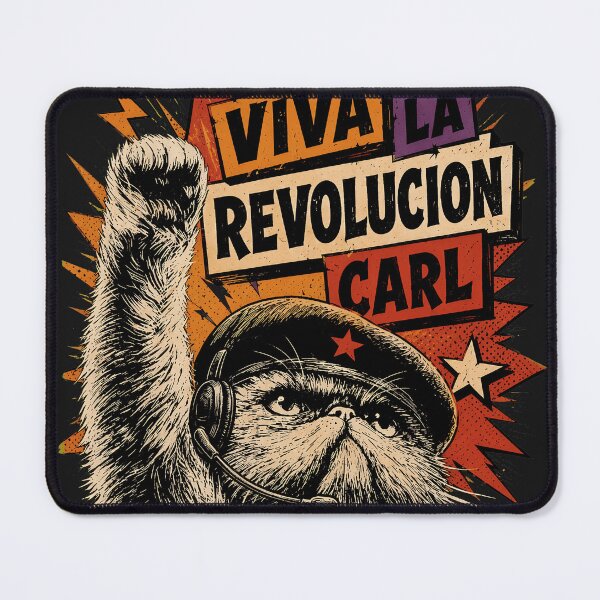 Item preview, Dungeon Crawler Carl Tshirts Viva La Revolucion Carl Funny Revolutionary Cat Gamer designed and sold by Hydlaaksmndriss.
