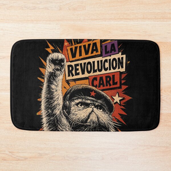 Item preview, Dungeon Crawler Carl Tshirts Viva La Revolucion Carl Funny Revolutionary Cat Gamer designed and sold by Hydlaaksmndriss.