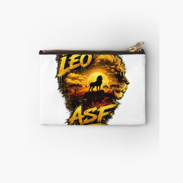 Artikelvorschau, Leo ASF – Golden Crown Lion Zodiac Sunset Art entworfen und verkauft von Pixele.