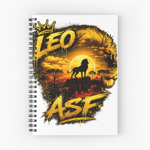 Artikelvorschau, Leo ASF – Golden Crown Lion Zodiac Sunset Art entworfen und verkauft von Pixele.