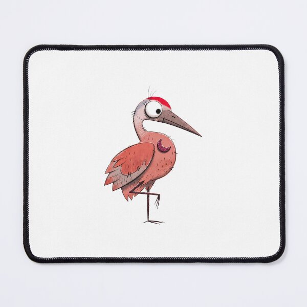 Item preview, Crane with Moon Brooch designed and sold by The-Art-of-D.