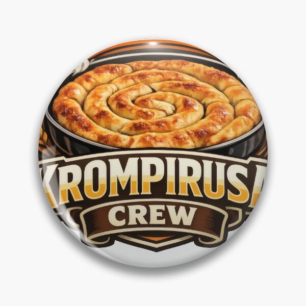 Item preview, Krompirusa Crew Typography Balkan Food designed and sold by OfficialBalkan.