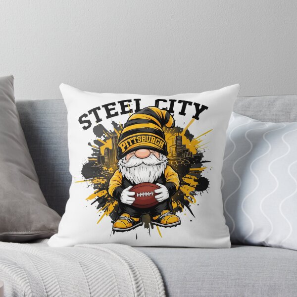 Item preview, Pittsburgh Football Gnome Black and Gold Fan Graphic designed and sold by AnthonyCo48862.