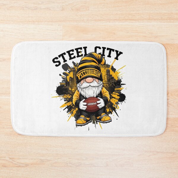 Item preview, Pittsburgh Football Gnome Black and Gold Fan Graphic designed and sold by AnthonyCo48862.
