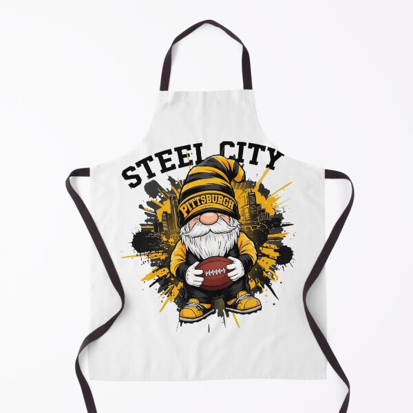 Item preview, Pittsburgh Football Gnome Black and Gold Fan Graphic designed and sold by AnthonyCo48862.