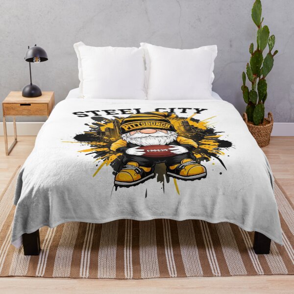Item preview, Pittsburgh Football Gnome Black and Gold Fan Graphic designed and sold by AnthonyCo48862.