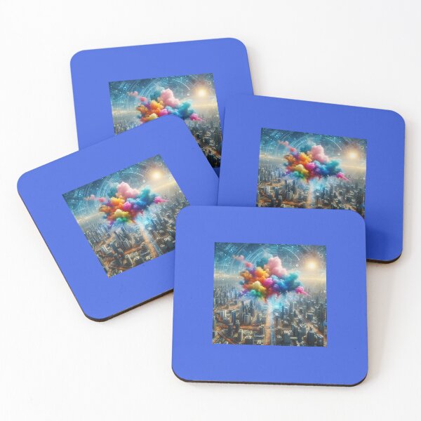 Item preview, “Ciudad Prisma Bajo Cielos de Energía” designed and sold by yuliettestore.