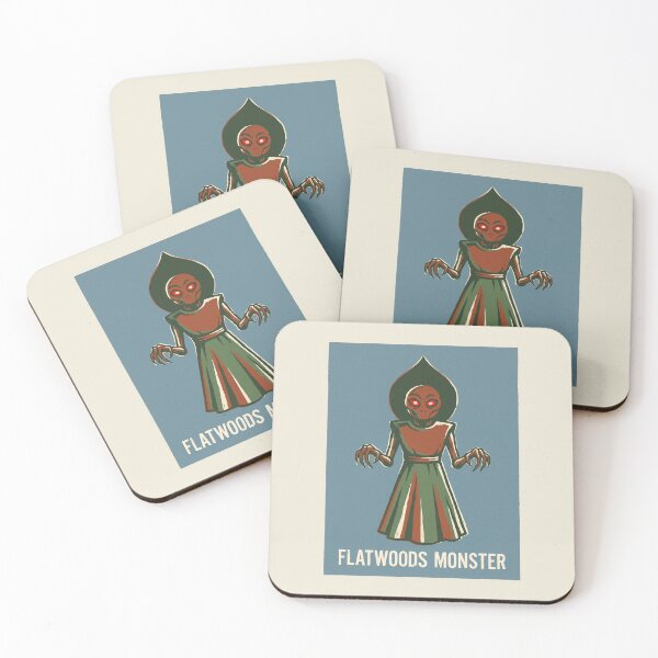 Item preview, Flatwoods Monster West Virginia Cryptid Vintage Retro Graphic designed and sold by KiwiRider.