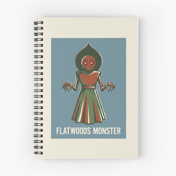Item preview, Flatwoods Monster West Virginia Cryptid Vintage Retro Graphic designed and sold by KiwiRider.