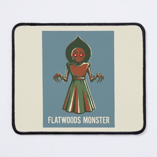 Item preview, Flatwoods Monster West Virginia Cryptid Vintage Retro Graphic designed and sold by KiwiRider.