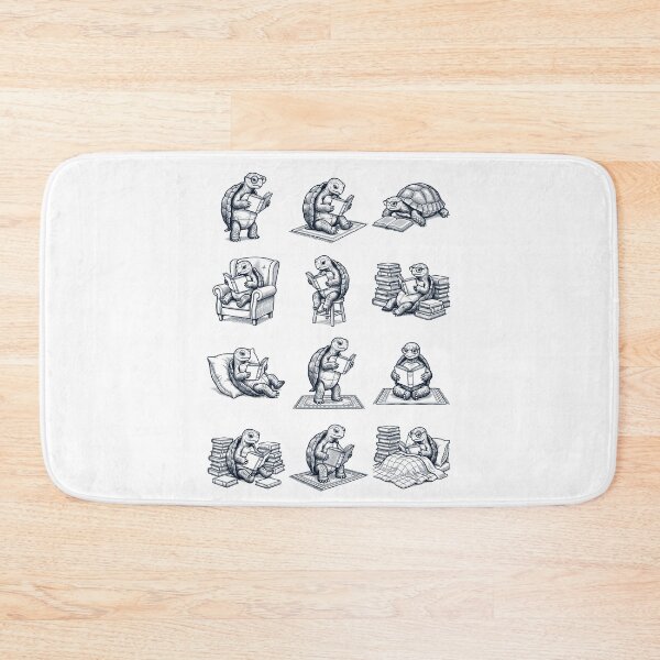Item preview, Vintage Tortoise Book Reader Reading Animal Lover designed and sold by dian-rody-crest.
