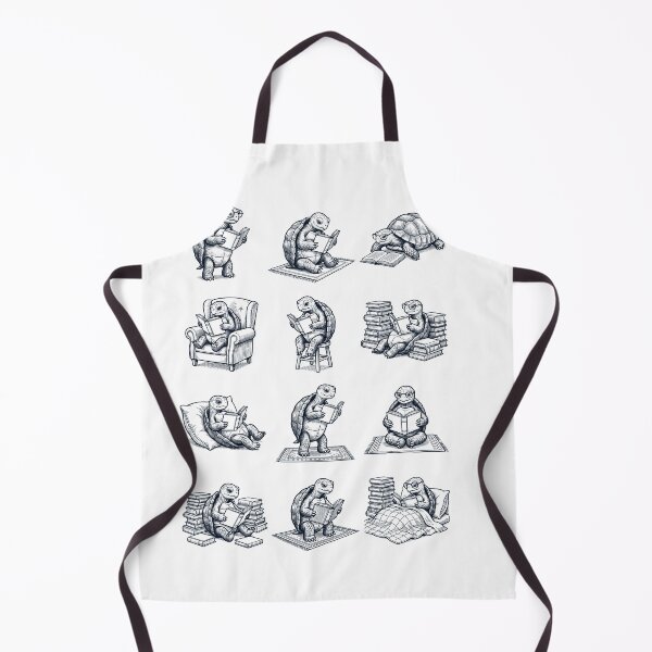 Item preview, Vintage Tortoise Book Reader Reading Animal Lover designed and sold by dian-rody-crest.