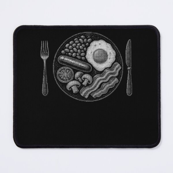 Item preview, Full English Breakfast Ascii Art Plate designed and sold by d247.