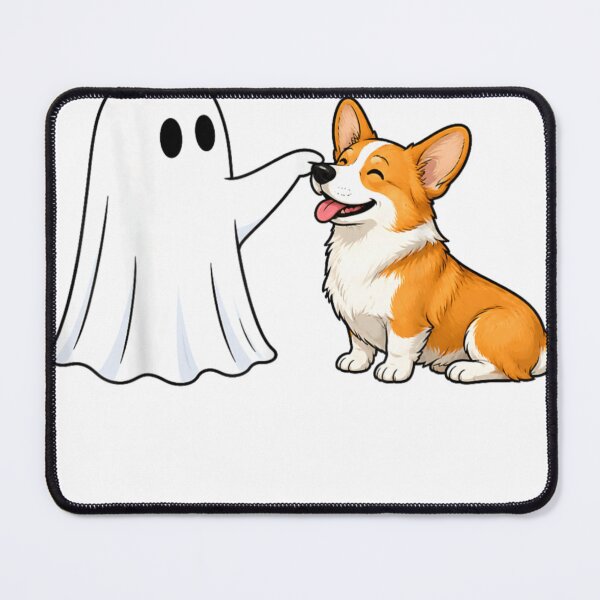 Item preview, Ghost Booping Cute Corgi designed and sold by Pixele.