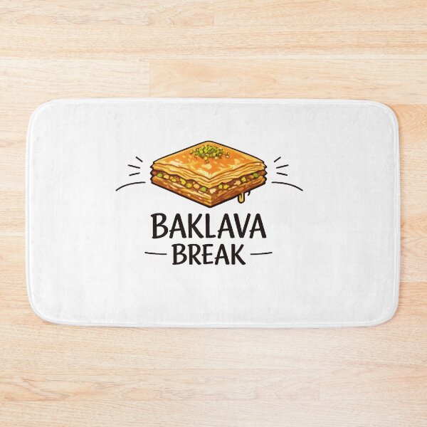 Item preview, Baklava Break Minimal Balkan Food designed and sold by OfficialBalkan.