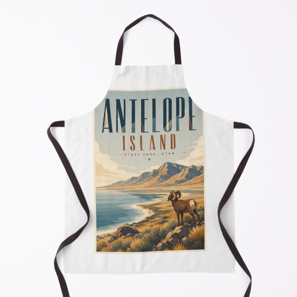 Item preview, Antelope Island State Park Utah Great Salt Lake and Wasatch Mountains designed and sold by Aryabek.