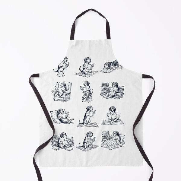 Item preview, Vintage Treeing Walker Coonhound Book Reader Reading Dog Lover designed and sold by dian-rody-crest.