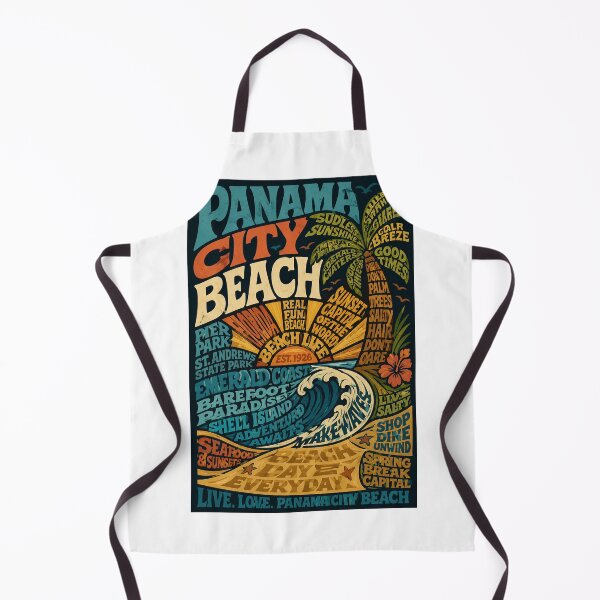 Item preview, Panama City Beach Florida Emerald Coast and Gulf of Mexico Landmarks designed and sold by Aryabek.