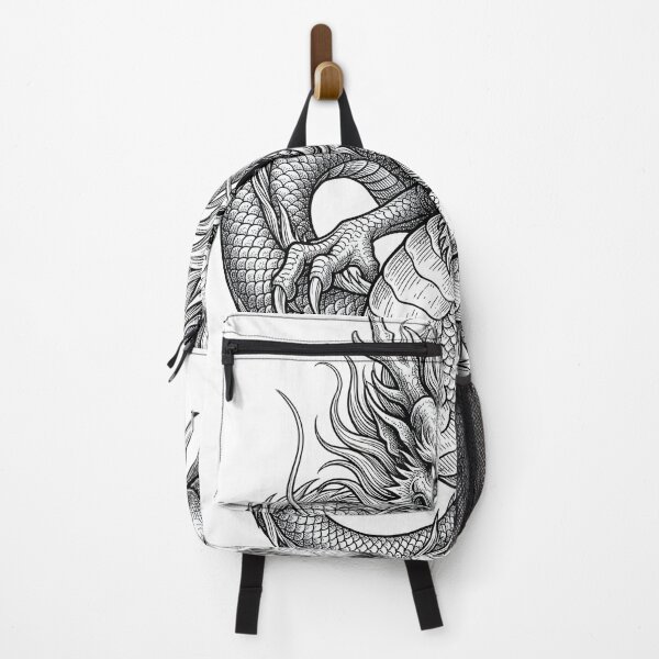 Item preview, Japanese Dragon Spirit | Fierce Eastern Dragon Ink Illustration designed and sold by DragonSerpent Ink.