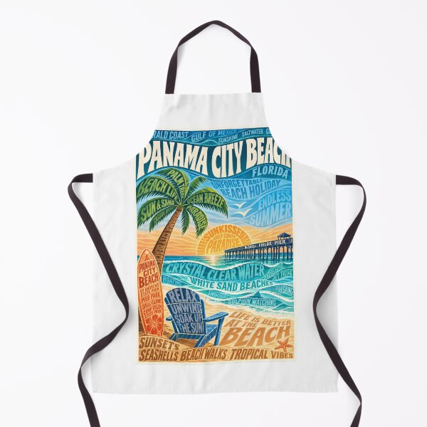 Item preview, Panama City Beach Florida Emerald Coast and Russell Fields Pier designed and sold by Aryabek.