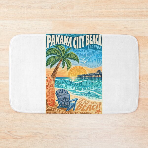 Item preview, Panama City Beach Florida Emerald Coast and Russell Fields Pier designed and sold by Aryabek.