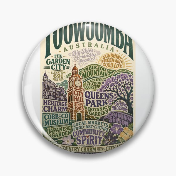 Item preview, Toowoomba Queensland Garden City Heritage and Queens Park Landmarks designed and sold by Aryabek.