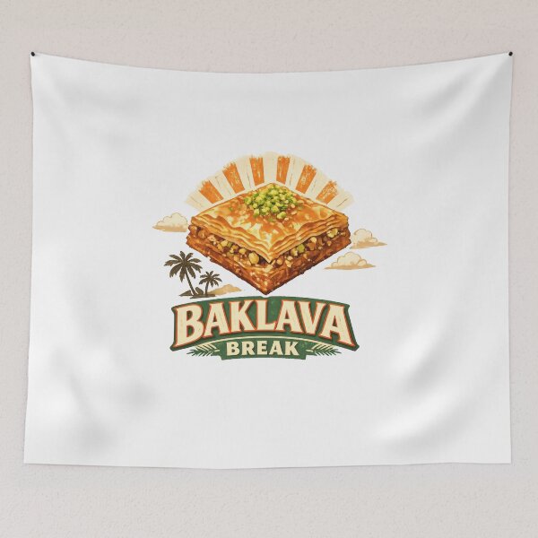 Item preview, Baklava Break Vintage Balkan Food designed and sold by OfficialBalkan.