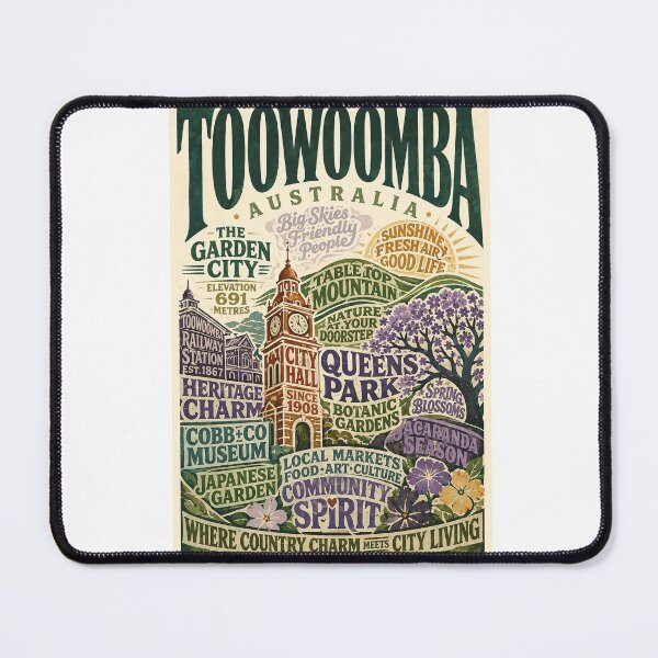 Item preview, Toowoomba Queensland Garden City Heritage and Queens Park Landmarks designed and sold by Aryabek.