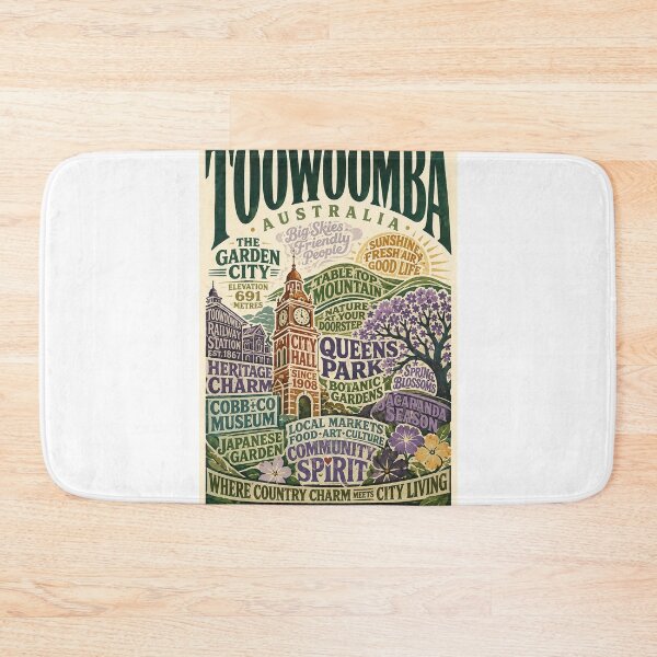 Item preview, Toowoomba Queensland Garden City Heritage and Queens Park Landmarks designed and sold by Aryabek.
