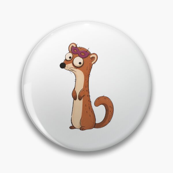 Item preview, Ferret with Mask on Forehead designed and sold by The-Art-of-D.