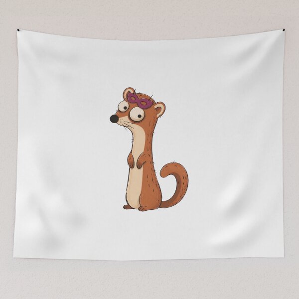 Item preview, Ferret with Mask on Forehead designed and sold by The-Art-of-D.