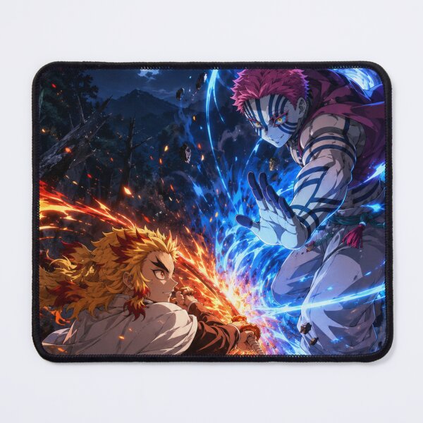 Item preview, Akaza vs Rengoku designed and sold by jinwooo.