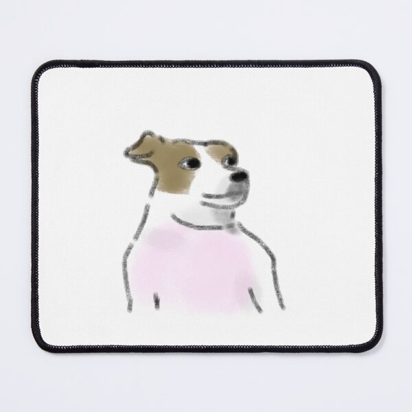 Item preview, Cute Jack Russell Wearing Pink Shirt designed and sold by raun.draw.