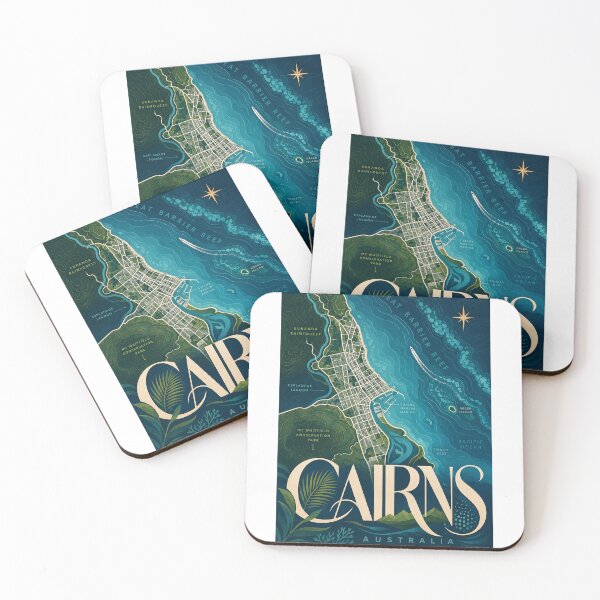 Item preview, Cairns Australia Great Barrier Reef and Tropical North Queensland Coast designed and sold by Aryabek.