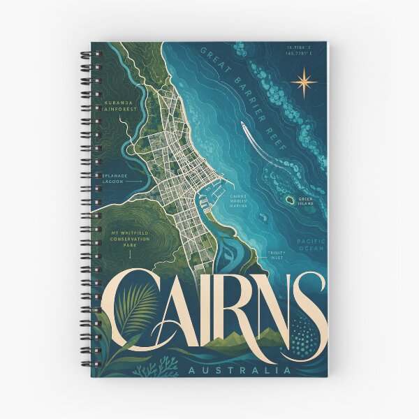 Item preview, Cairns Australia Great Barrier Reef and Tropical North Queensland Coast designed and sold by Aryabek.