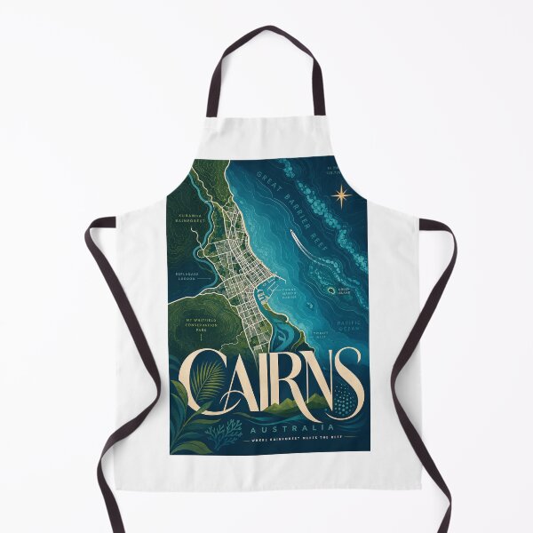 Item preview, Cairns Australia Great Barrier Reef and Tropical North Queensland Coast designed and sold by Aryabek.