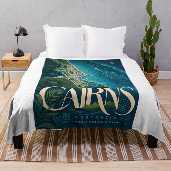 Item preview, Cairns Australia Great Barrier Reef and Tropical North Queensland Coast designed and sold by Aryabek.