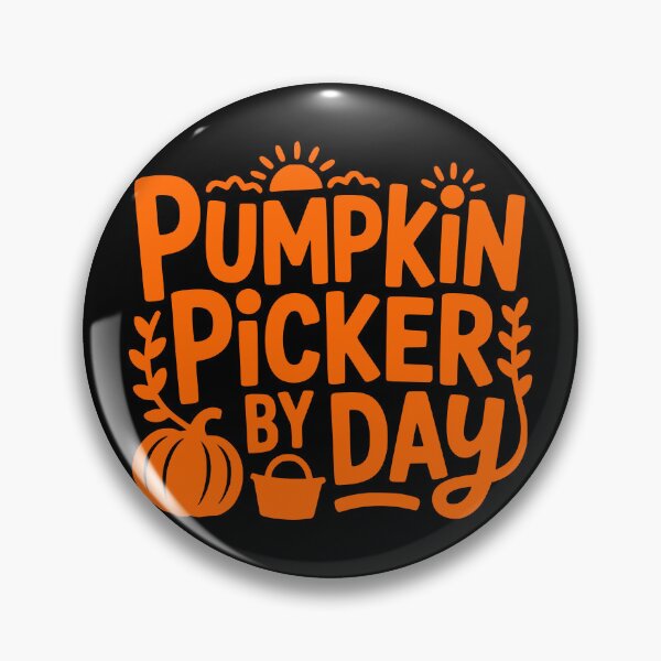 Item preview, Pumpkin Picker by Day designed and sold by theartfulaspie.